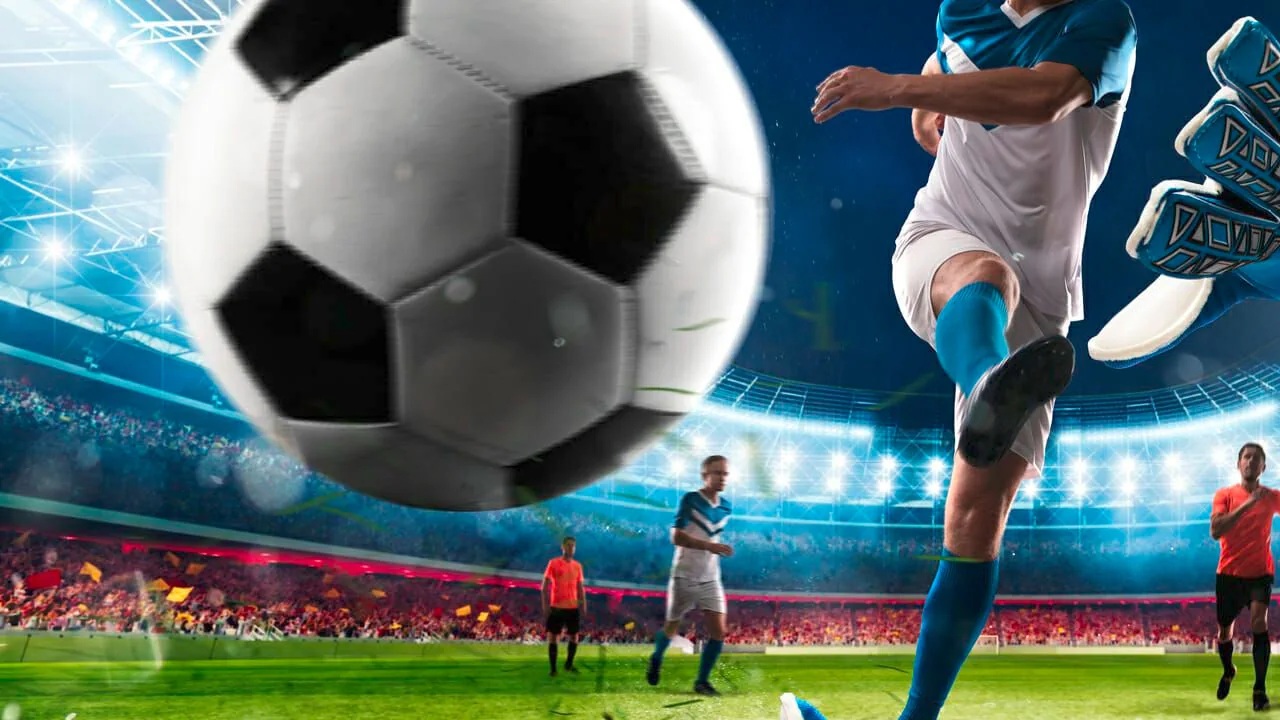 Tampilan olahraga dengan pertandingan dan suasana kompetisi